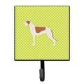 Micasa Greyhound Checkerboard Green Leash or Key Holder MI227580